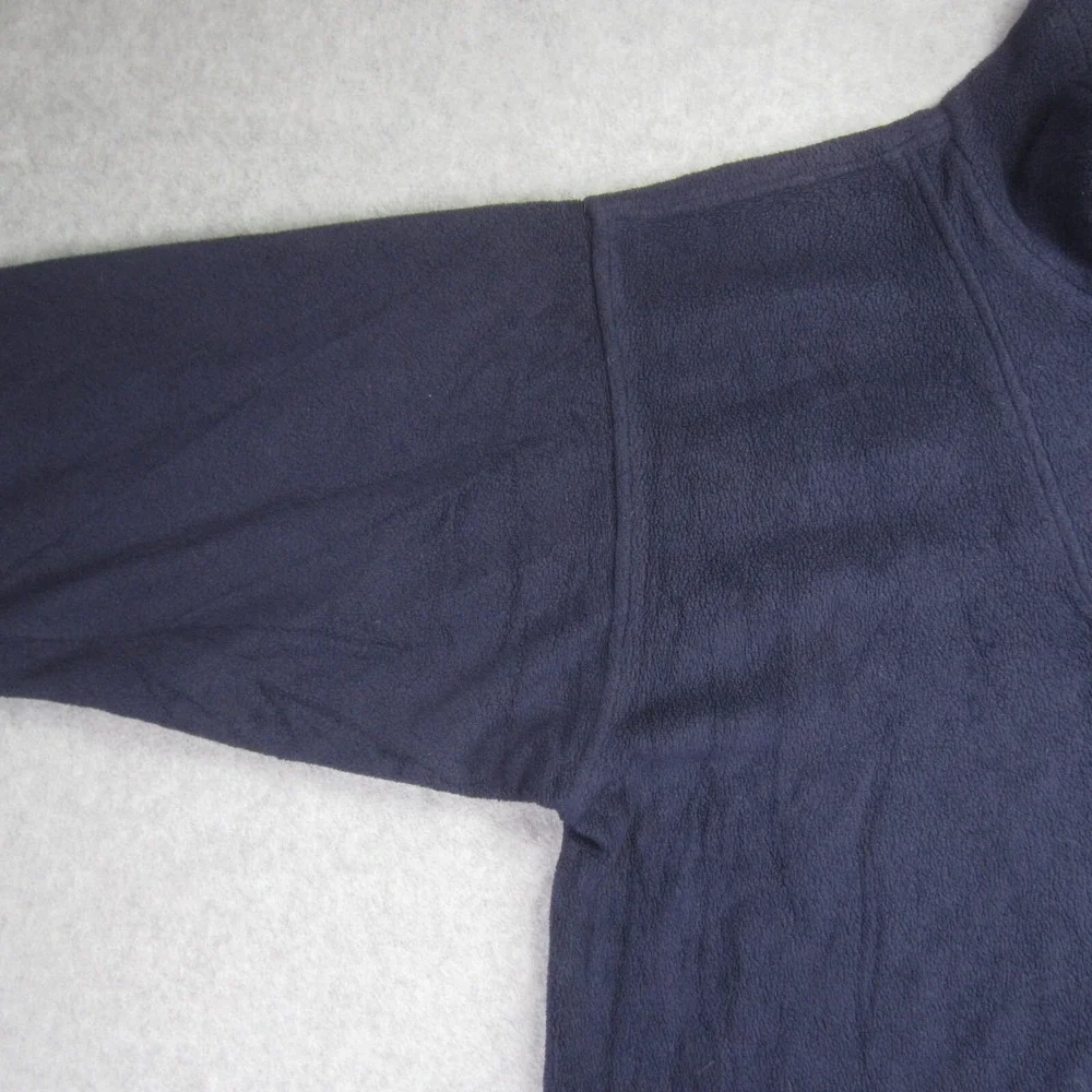 Columbia Sportswear Jacket Womens Small Blue Full Zip Fleece Zip Pockets‎ 90s